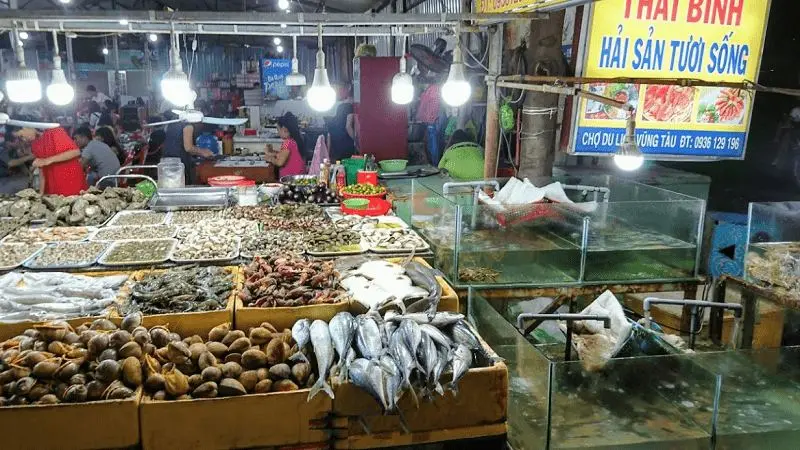 Chợ đêm hải sản Vũng Tàu - Phường Thắng Tam Chợ đêm hải sản Vũng Tàu - Phường Thắng Tam