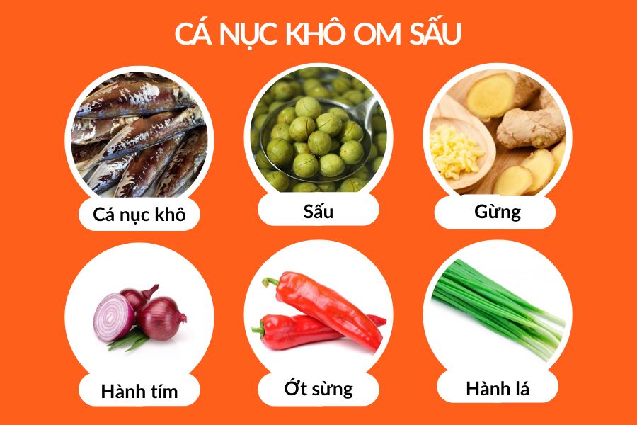 Cá nục khô om sấu với vị chua ngọt đậm đà, thêm hấp dẫn.